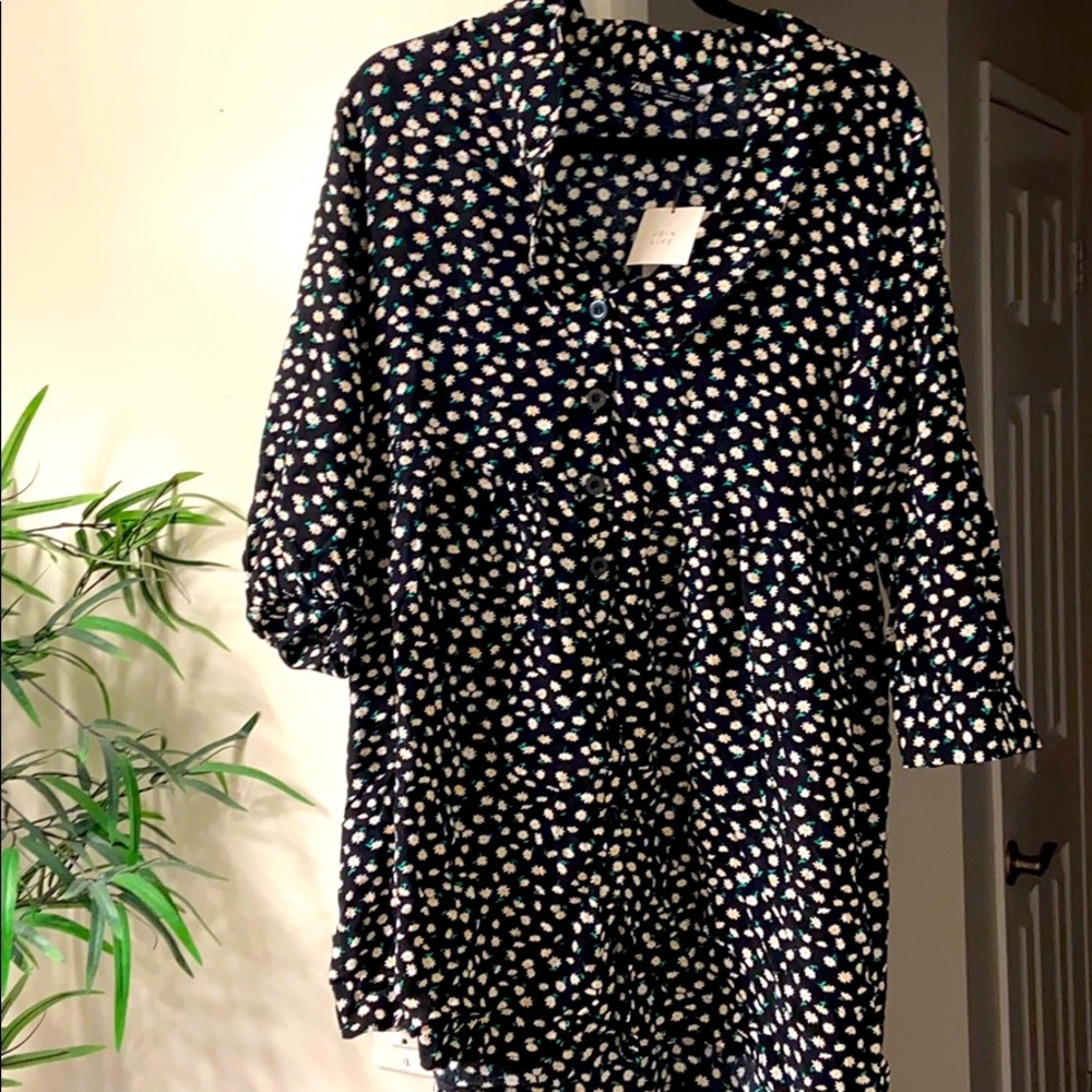 Floral mid length dress